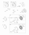 Part Location Diagram of 841050 Briggs and Stratton Flywheel